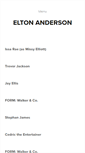 Mobile Screenshot of eltonanderson.com